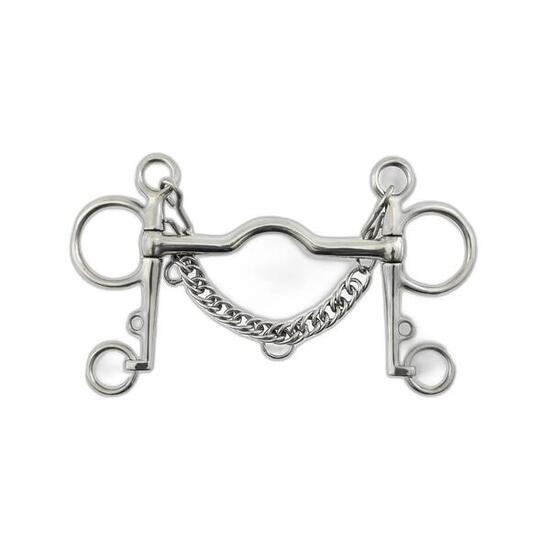 Mors pelham moyen avec gourmette Premier Equine