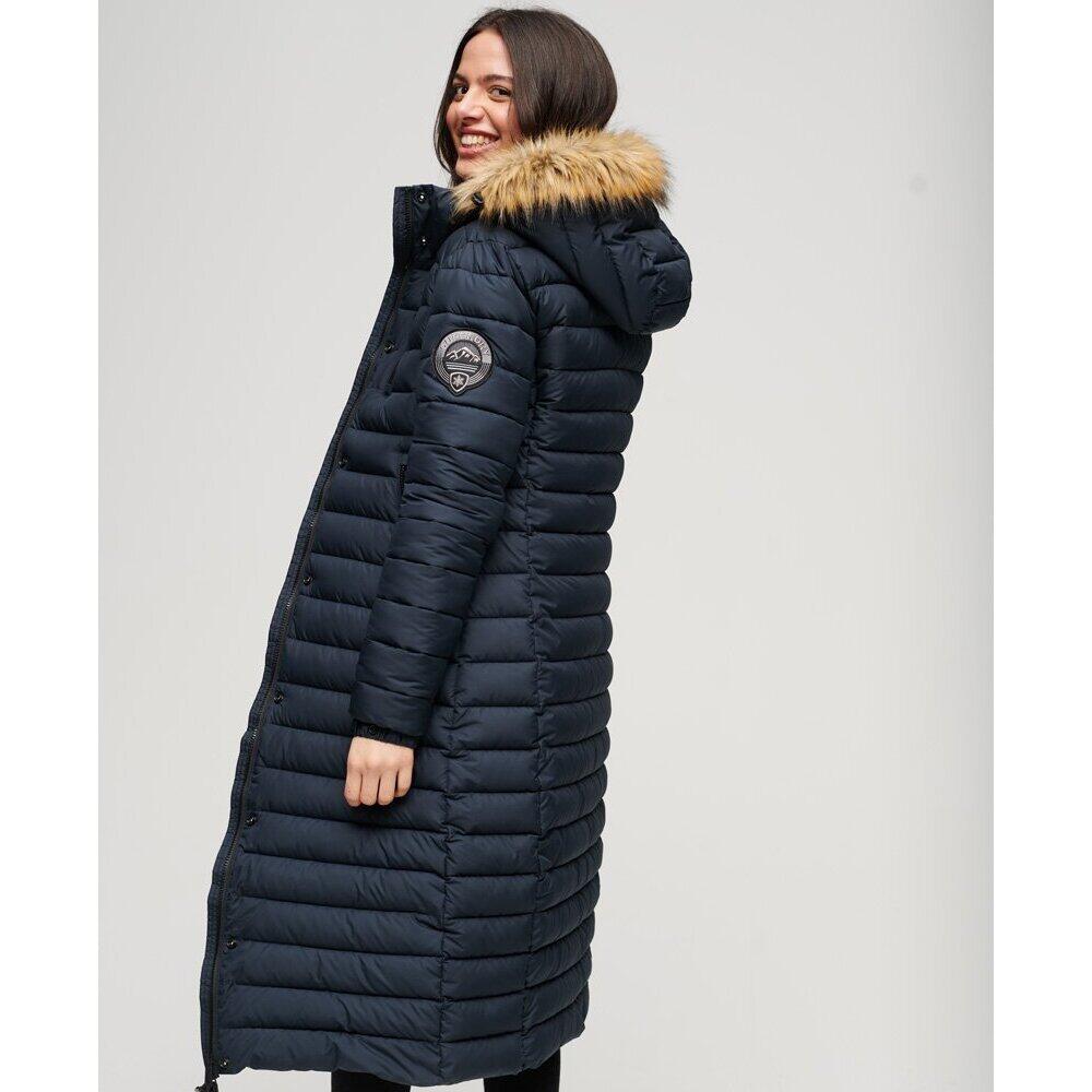 Doudoune longue à capuche femme Superdry Fuji 3/5