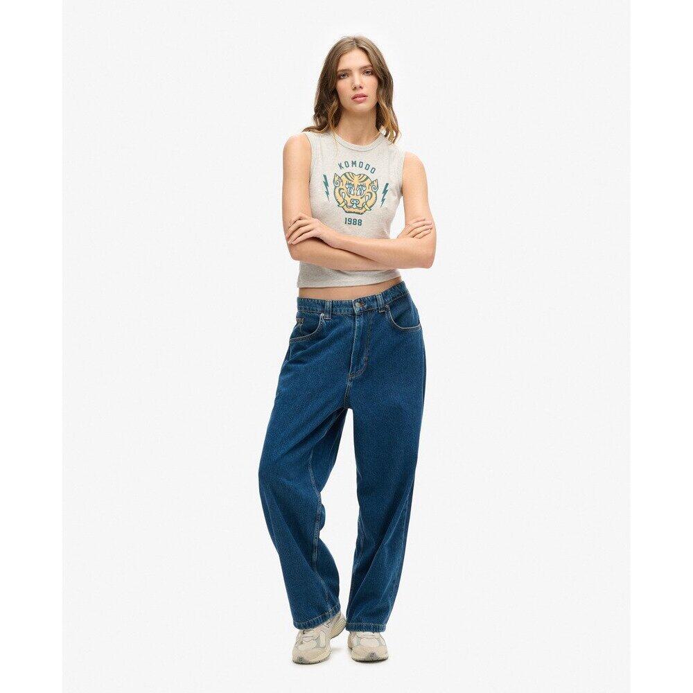 Débardeur slim femme Superdry Komodo Tiger 3/7