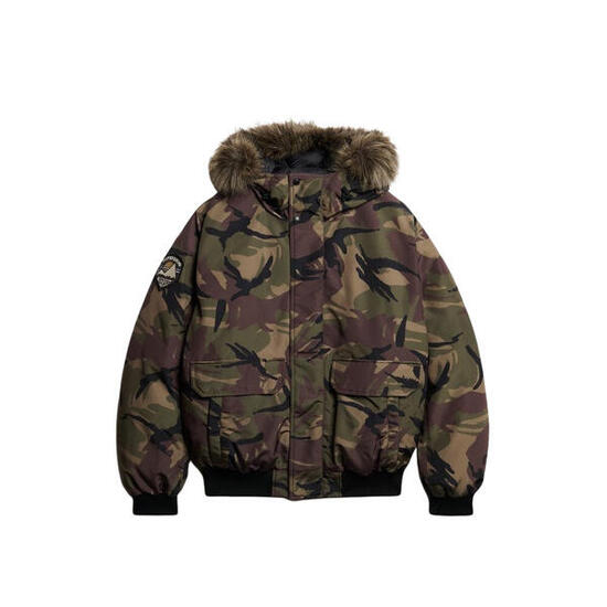 Bomber de piel sintética Superdry Everest