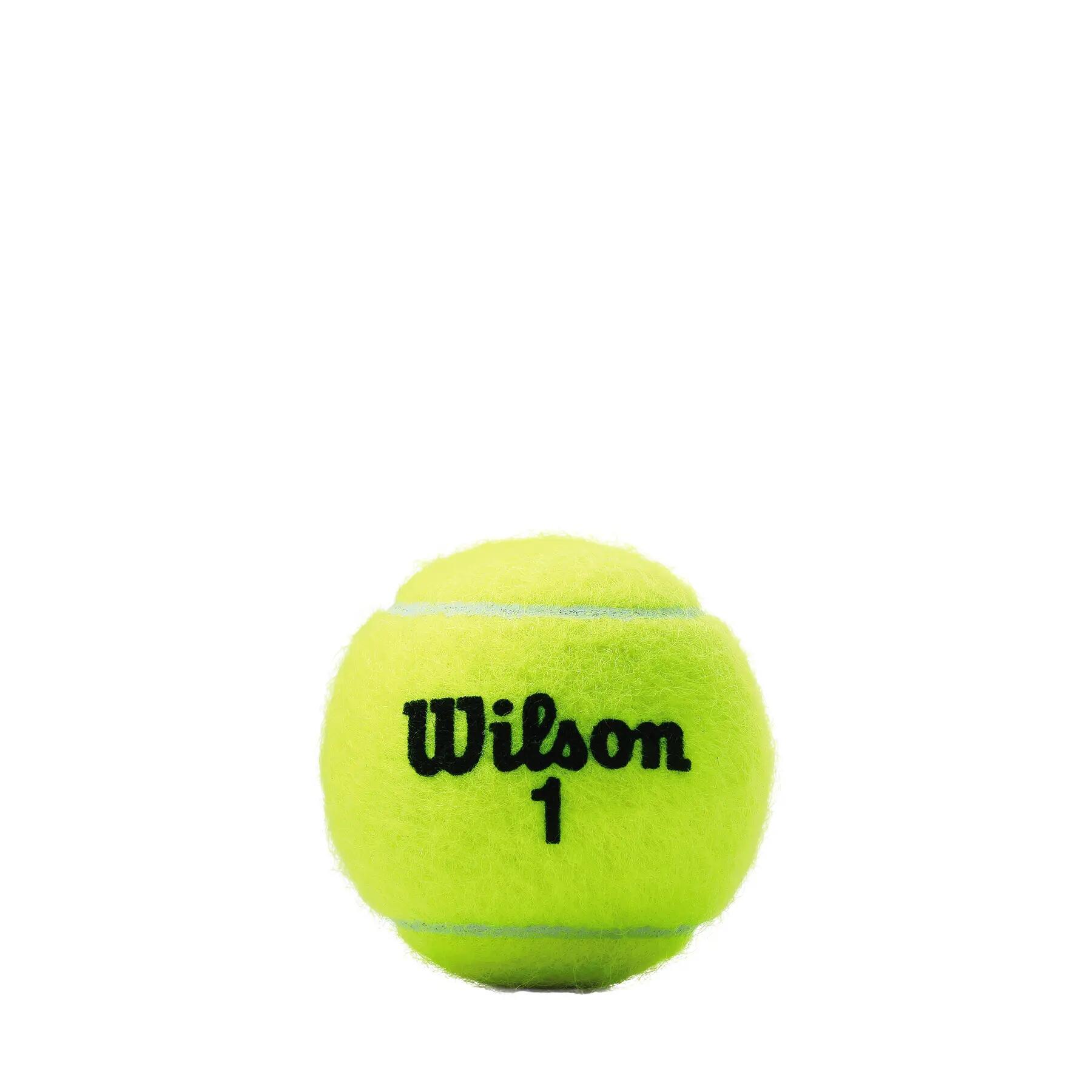 Bolas de ténis Wilson Championship 3 - Pack de tamanho único 3/6