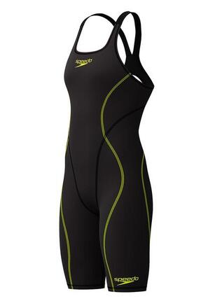 Speedo Fastskin Hyperspark Openback Kneeskin Damen Schwarz UK 22 / EU 38