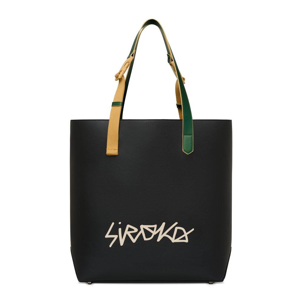 Tote bag Homme et Femme Mand Black Noir 2/6