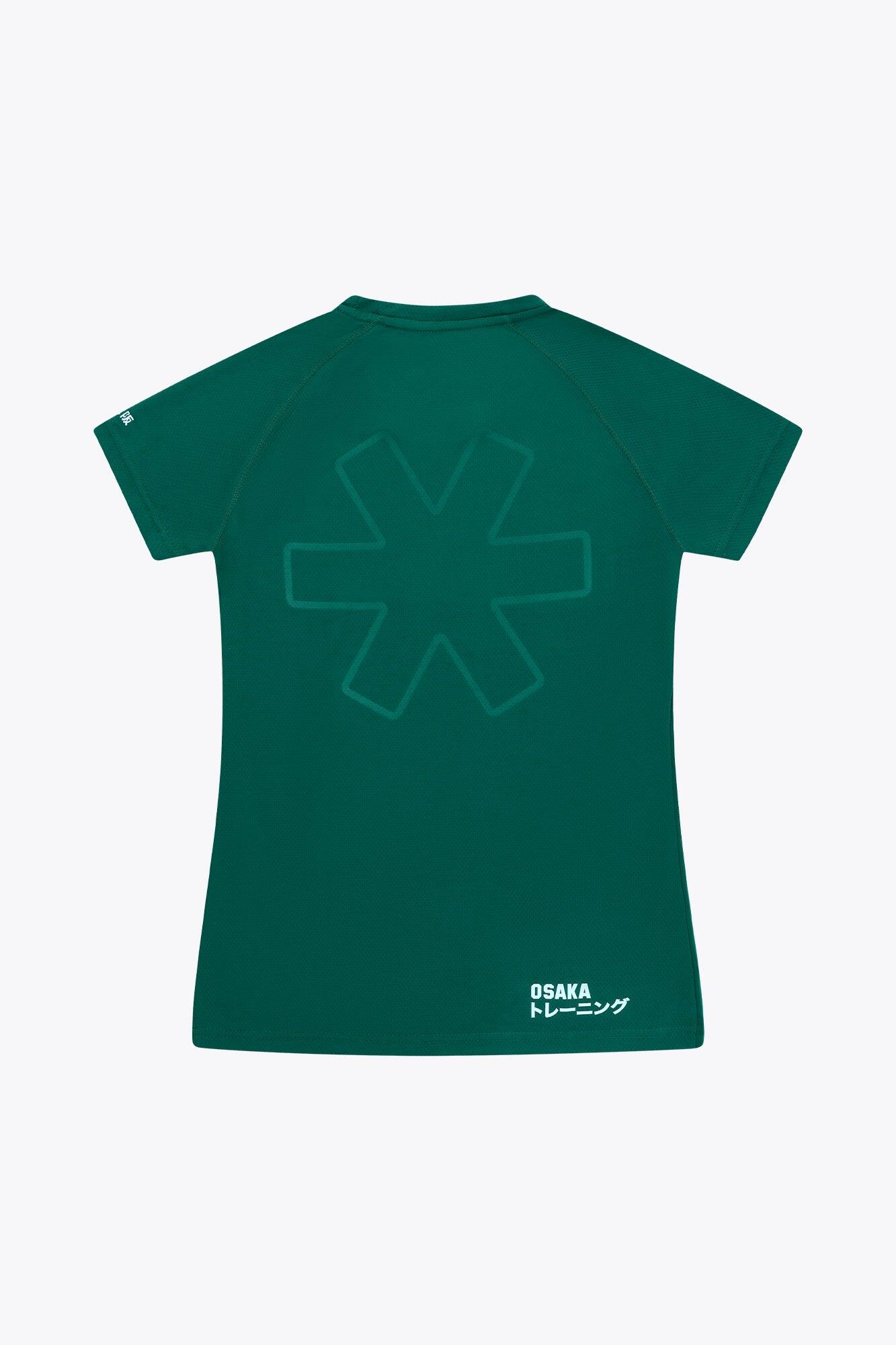 Osaka Femmes Training Hockeyshirt Donkergroen 3/4
