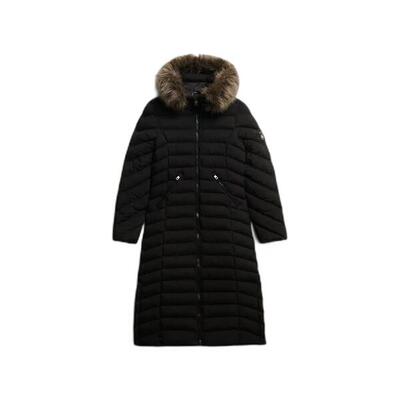 Lange damesjas superdry fuji