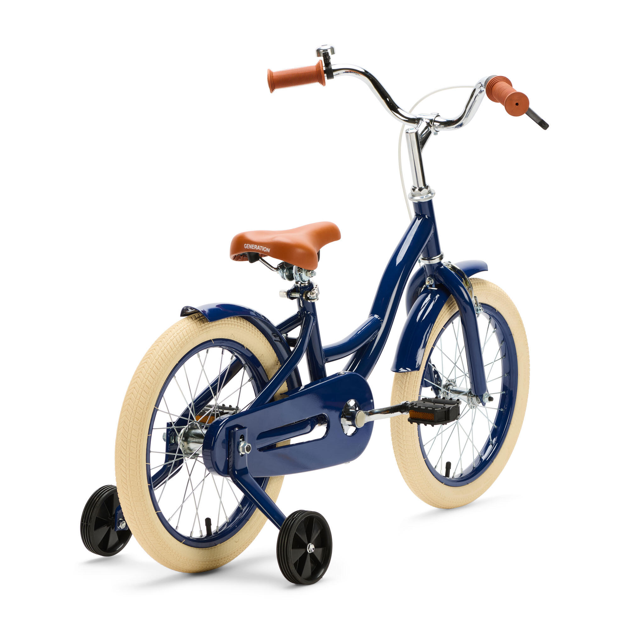Generation Blanco 16 pulgadas Azul oscuro – Bicicleta infantil 3/4
