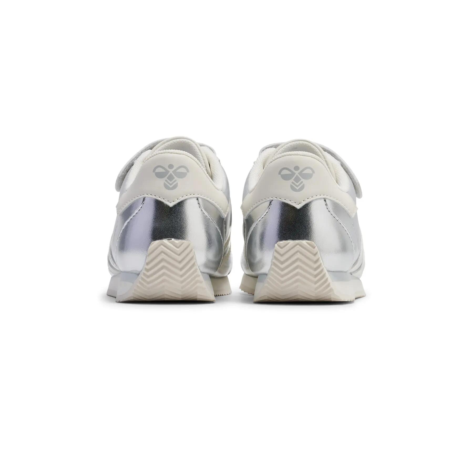 Baskets enfant Hummel Stadion Metallic 3/7