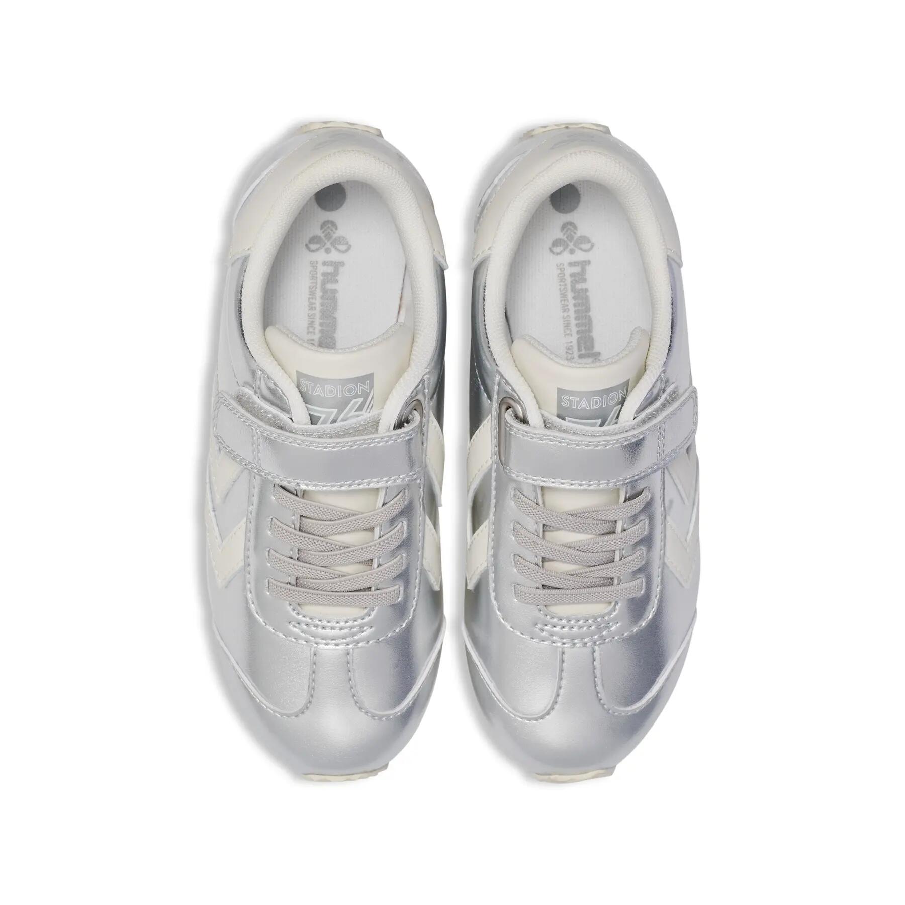Baskets enfant Hummel Stadion Metallic 4/7