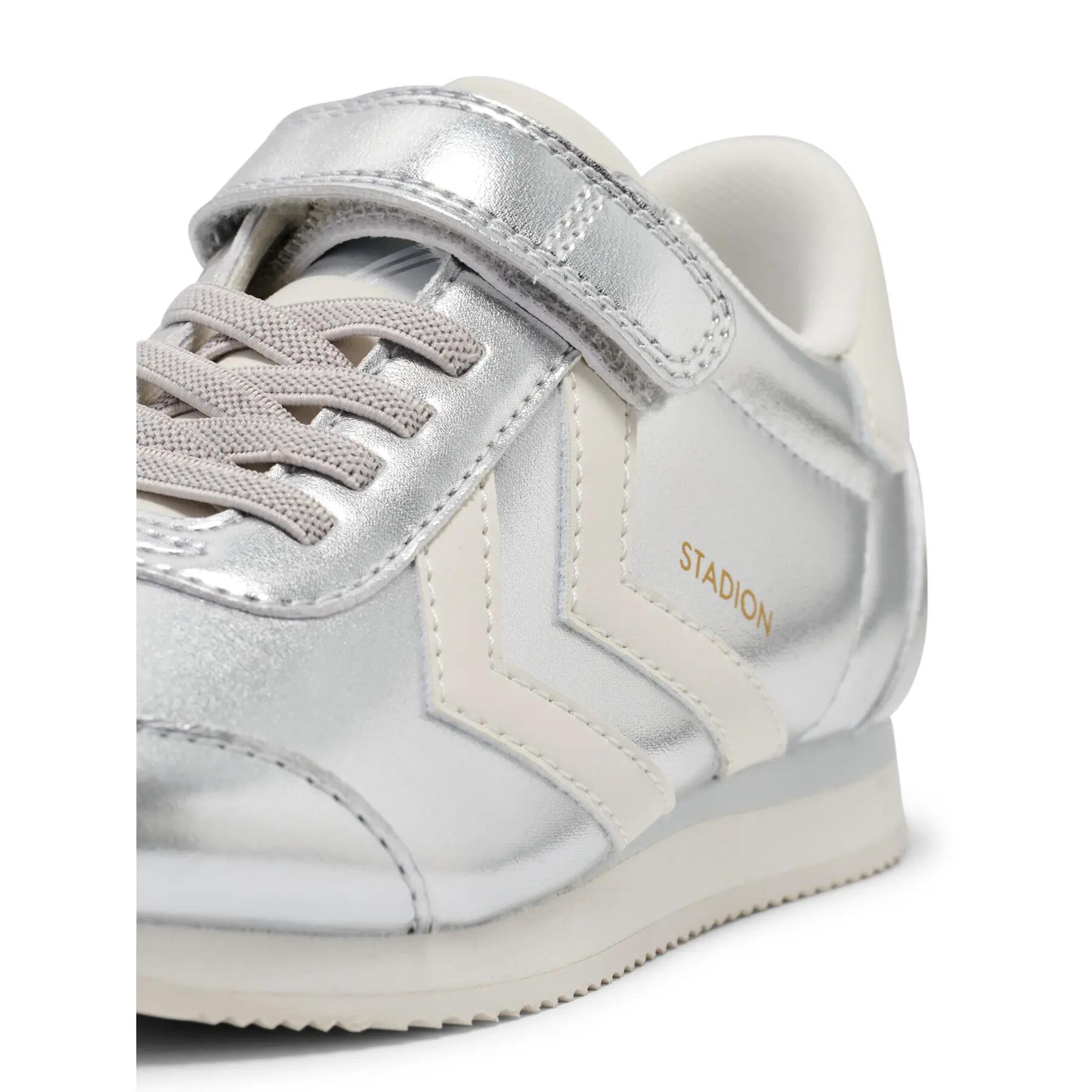 Baskets enfant Hummel Stadion Metallic 6/7