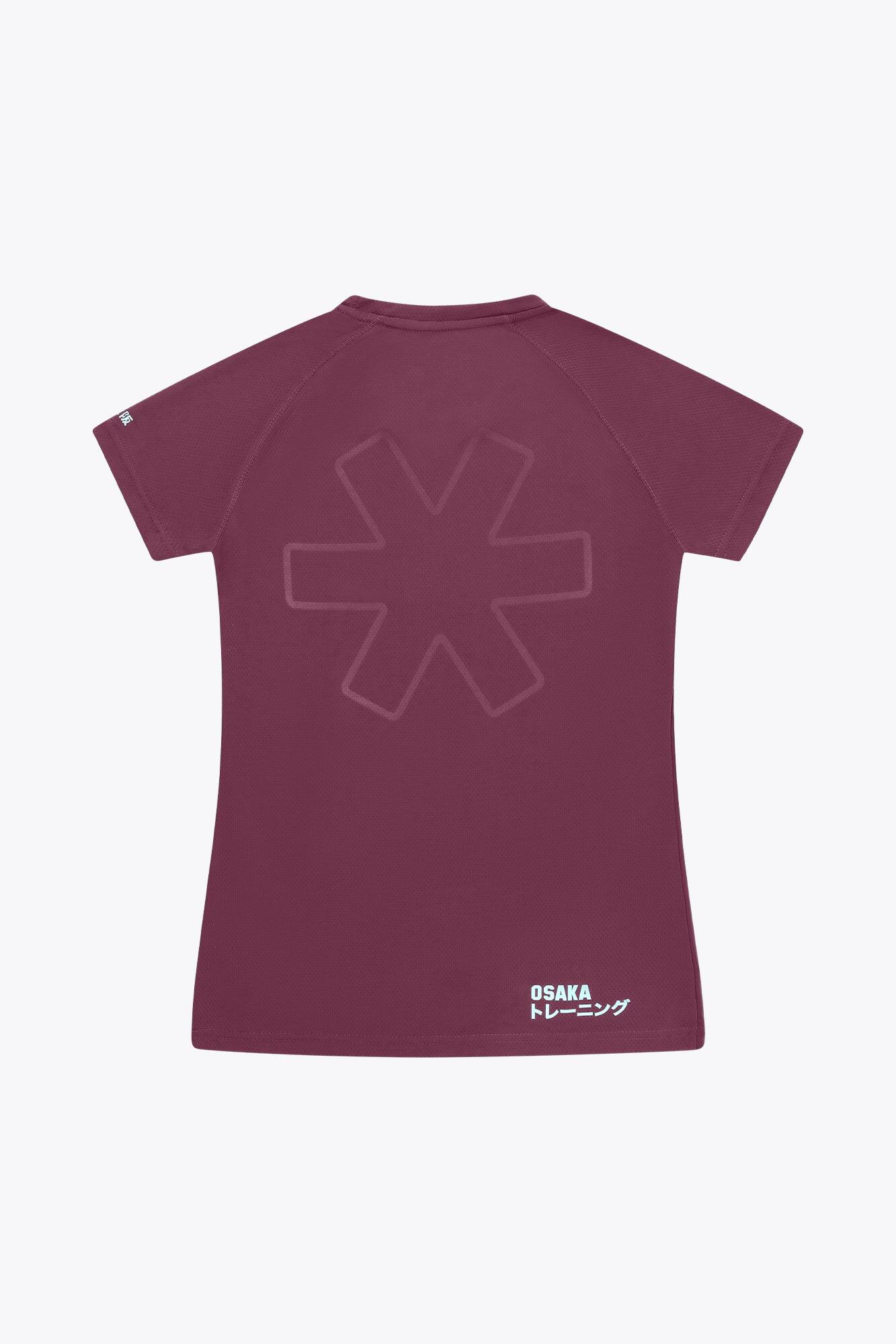 Osaka Femmes Training Hockeyshirt Bordeaux 3/4