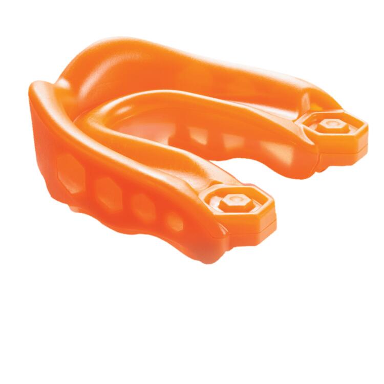 Protetor Bucal Gel Max Strapless Laranja Para Adultos Shock Doctor 2/5