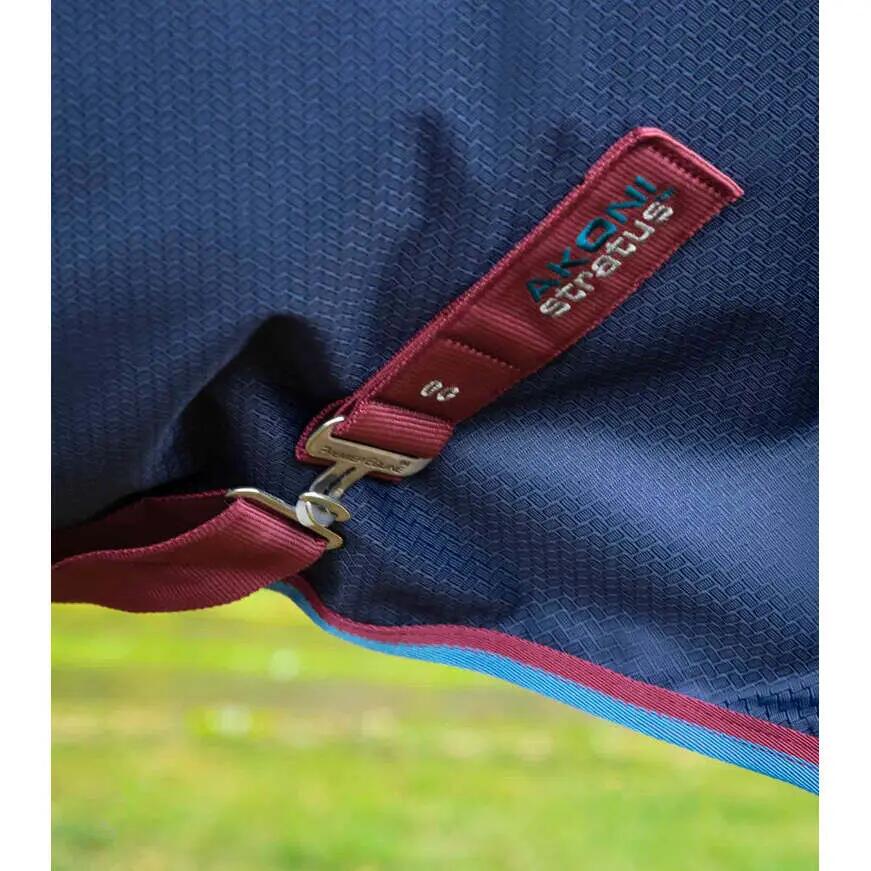 Coperta da esterno per cavalli con copricollo Premier Equine Akoni Stratus 0g 4/5