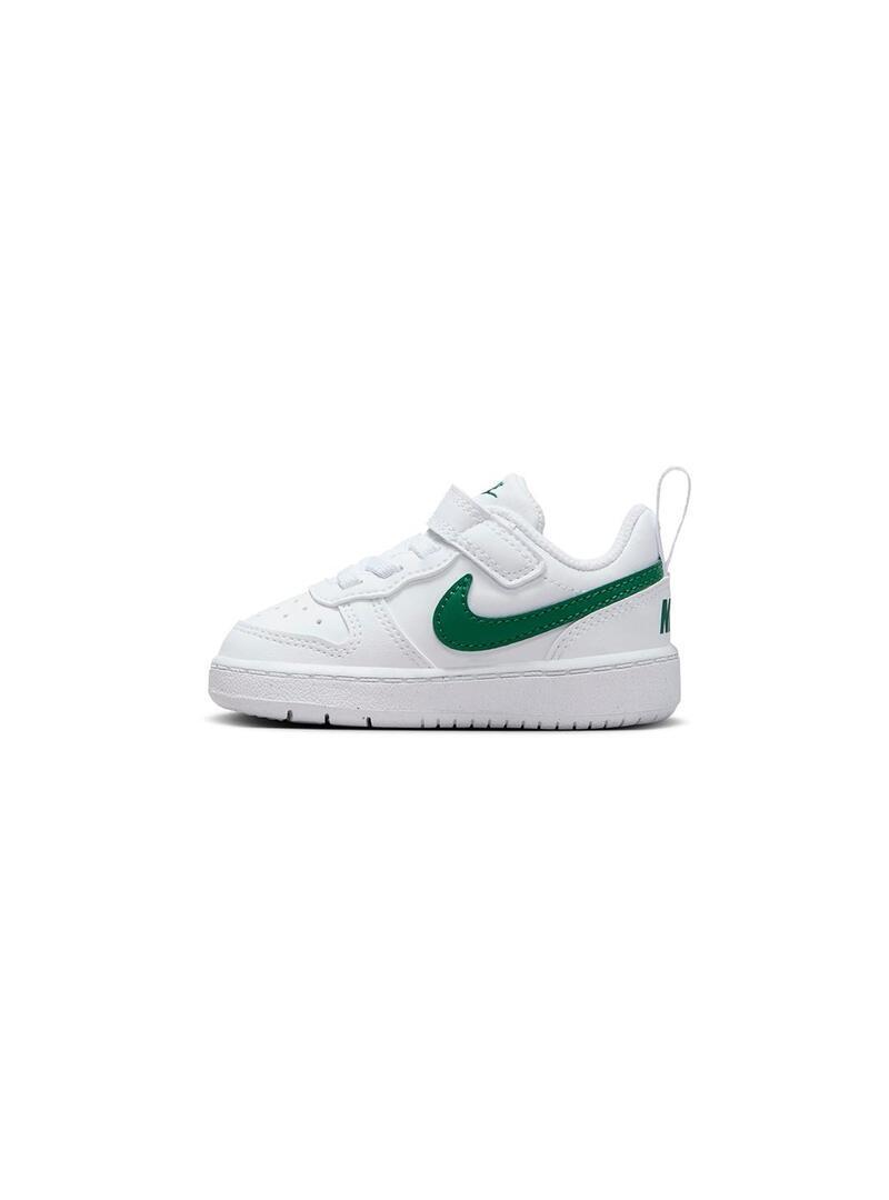 Sapatilhas de futebol para crianças Nike Court borough low recraft branco. 2/7