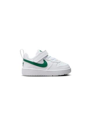 Zapatillas de tacos para Niño Nike Court borough low recraft Blanco