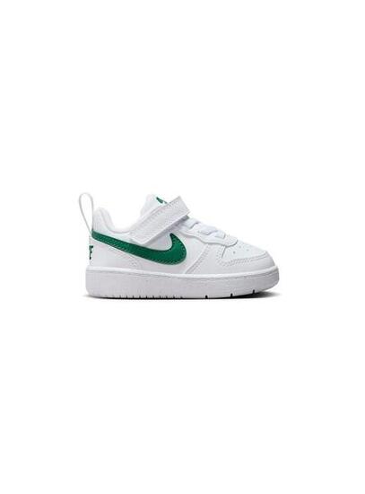 Zapatillas de tacos para Niño Nike Court borough low recraft Blanco