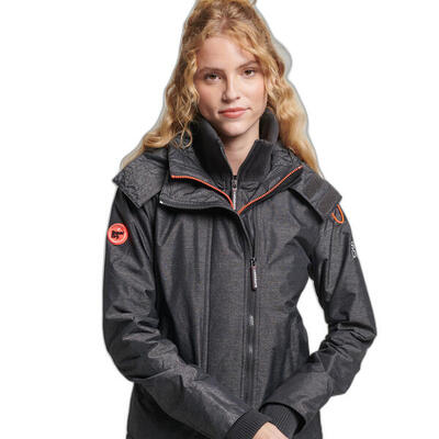 Damesjas superdry pop zip arctic sd-windcheater