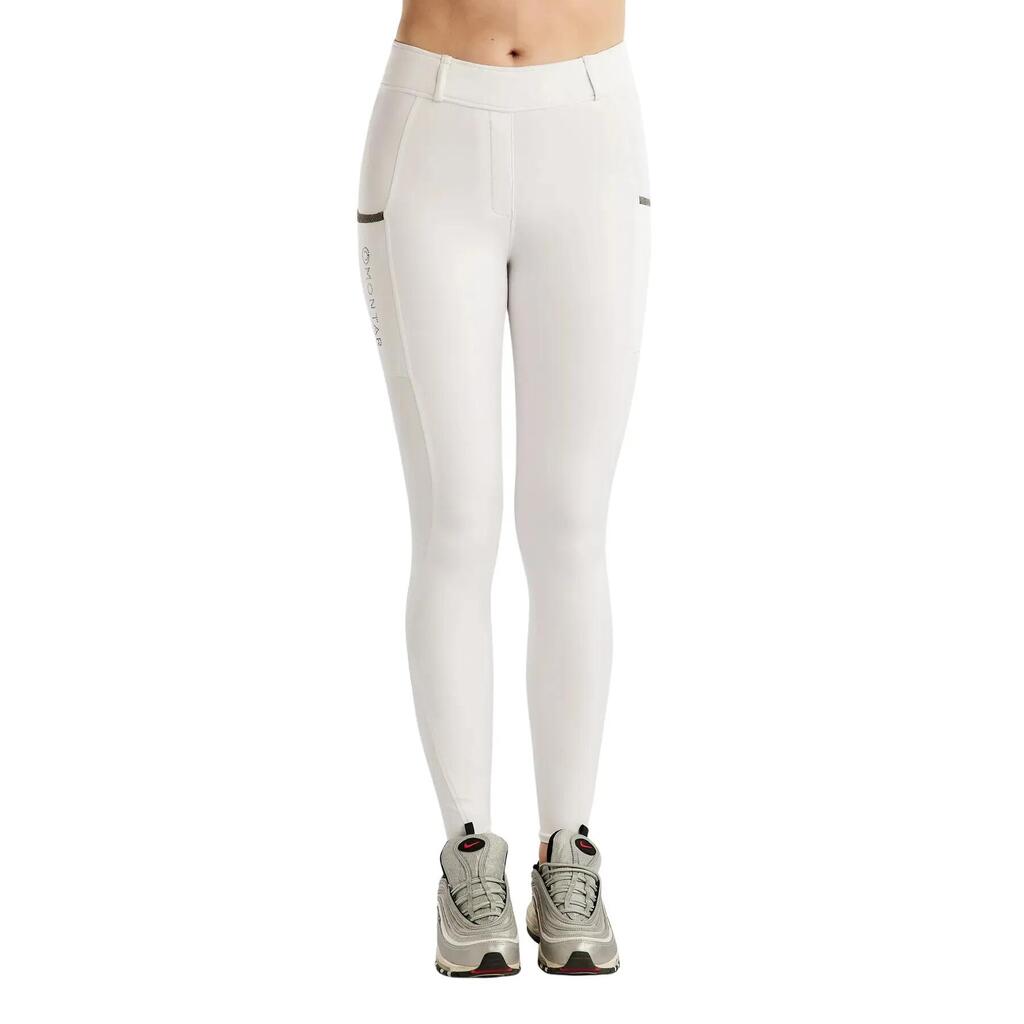 Women's full grip riding leggings Montar Gloria Caviar Tape