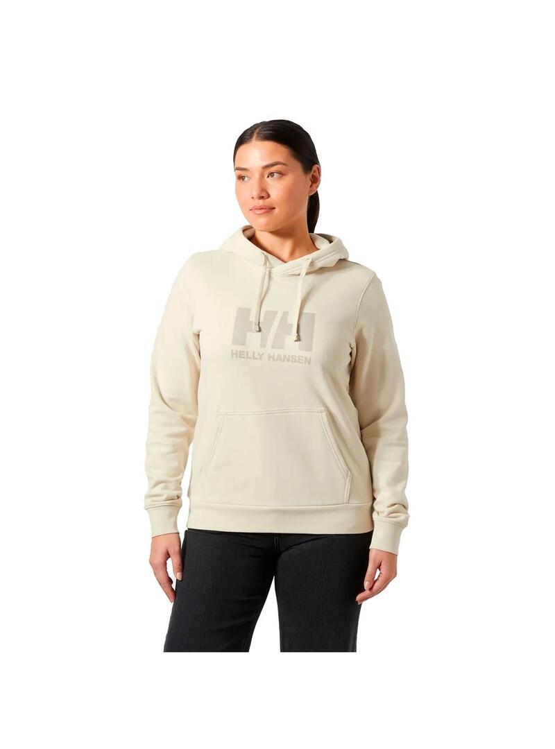 Sudaderas jerseys polares para Mujer Helly hansen Logo Beige 3/7