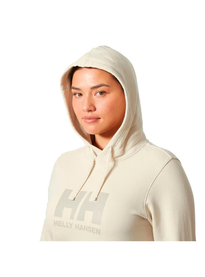 Sudaderas jerseys polares para Mujer Helly hansen Logo Beige 5/7