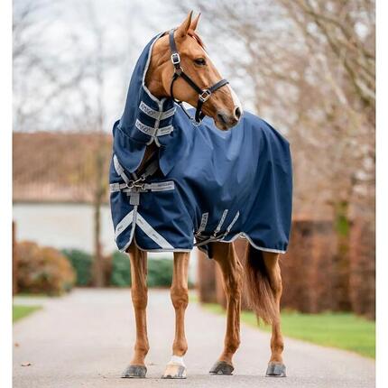 Couverture d'extérieur pour cheval avec couvre-cou Horseware Amigo 1200D 0g