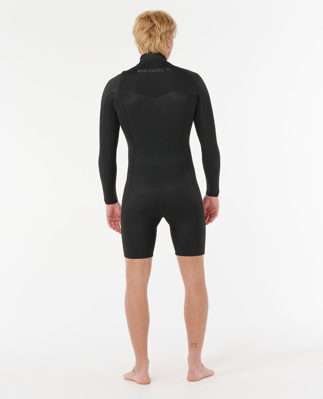 Combinaison Shorty Dawn Patrol 2/2 à Manches Longues Zip Poitrine 5/7