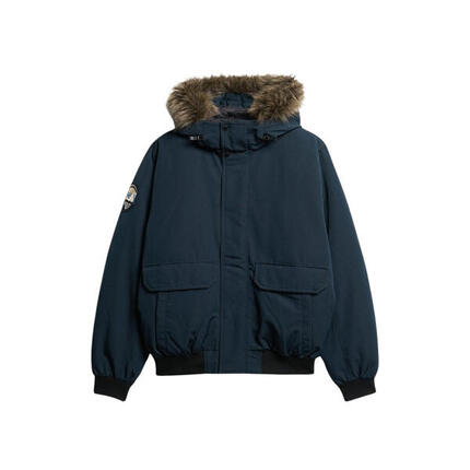 Bomber de piel sintética Superdry Everest