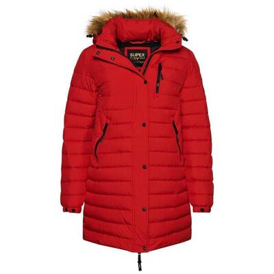 Parka met capuchon voor dames superdry fuji