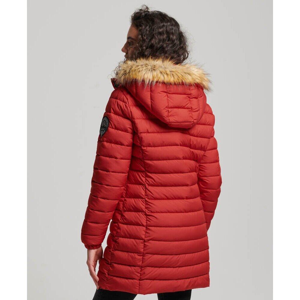 Doudoune mi-longue à capuche femme Superdry Fuji 4/6