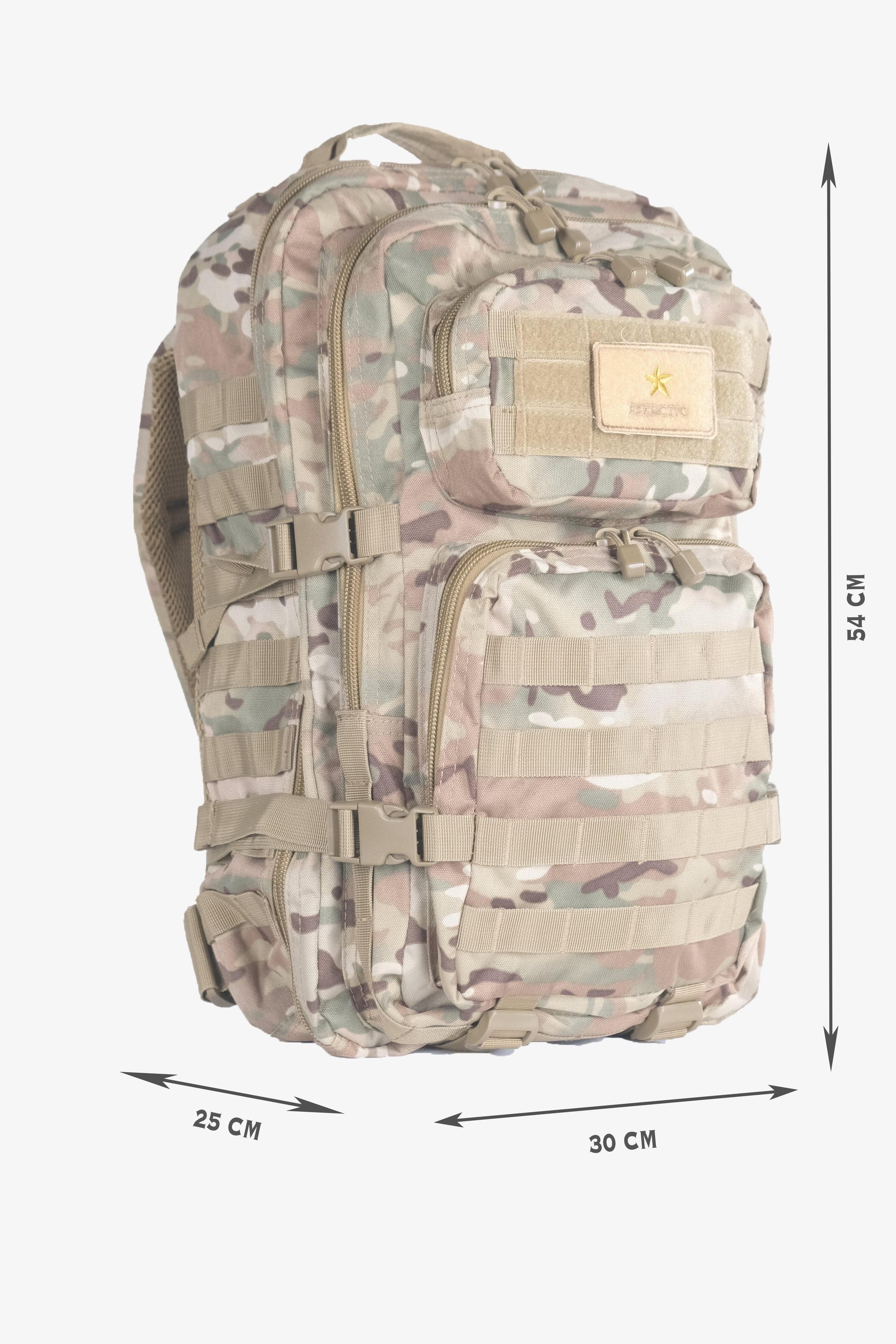 Zaino Esercito AAG321 da trekking camouflage kaki 36 litri 3/3