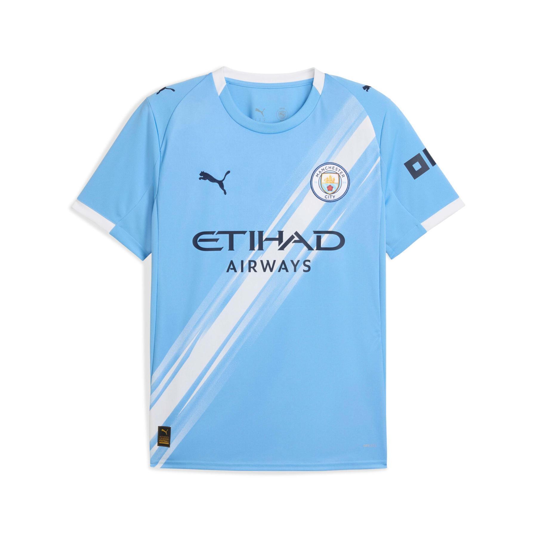 Maillot Domicile Manchester City 2012/13 – Umbro – Garçon 13-14 Ans – Bleu