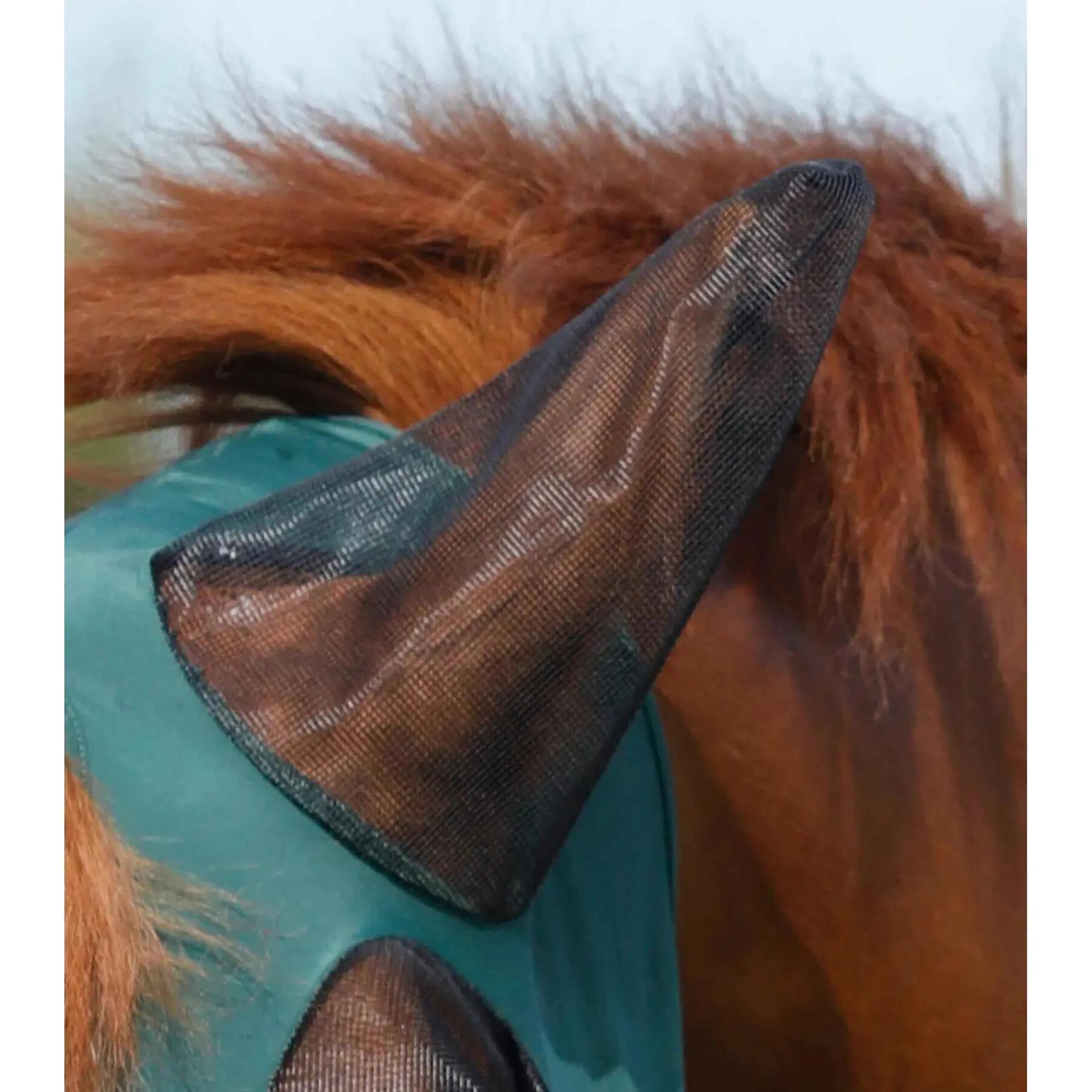 Masque anti-mouches pour cheval Premier Equine Comfort Tech Xtra Lycra 2/4