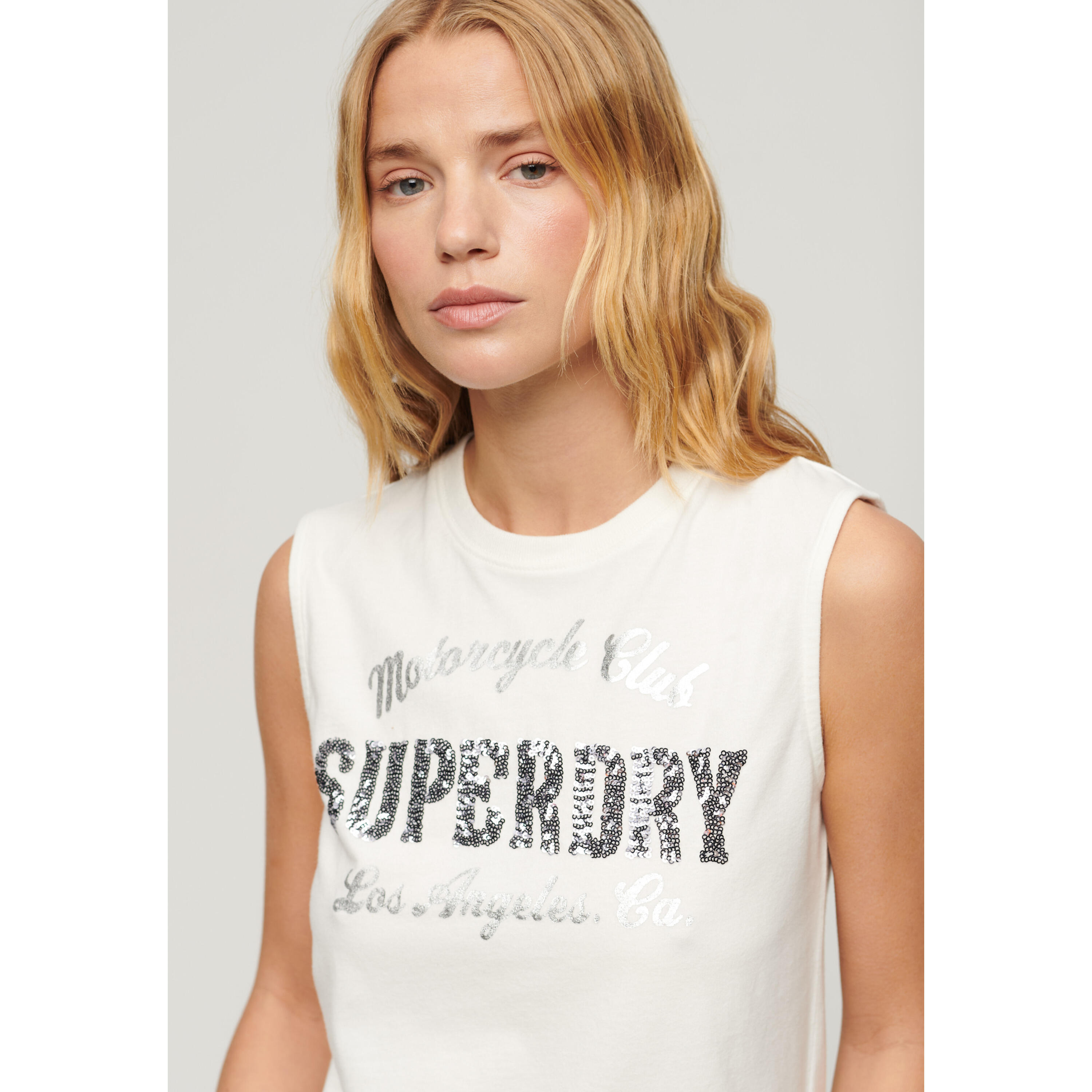 Camisola de alças fancy archive para mulher Superdry 2/4