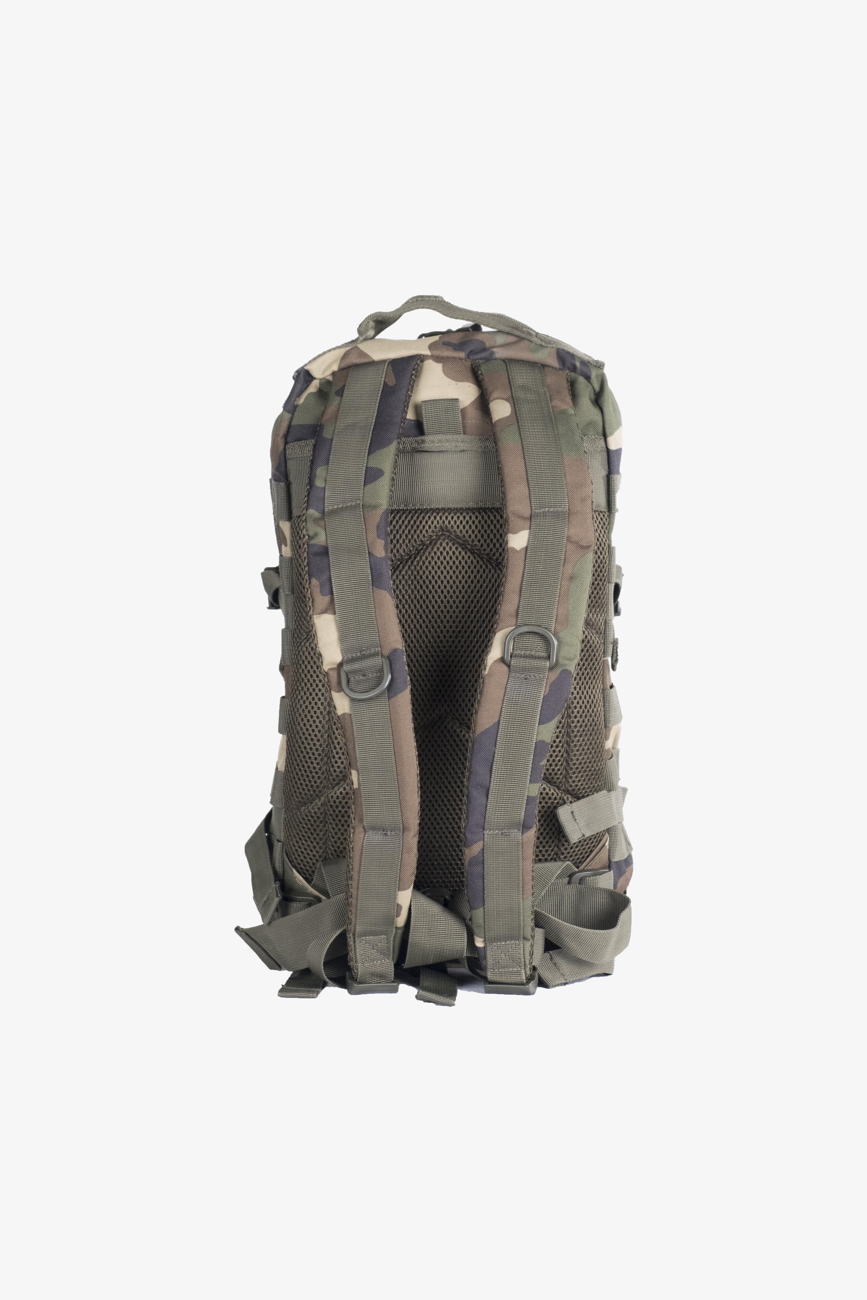 Zaino Esercito AAG320 da trekking camouflage verde 20 litri 3/6