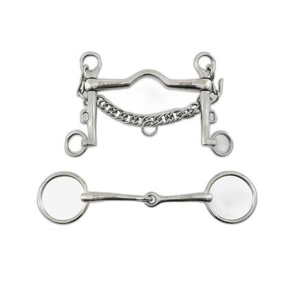 Mors de bride en set avec mors simple Premier Equine Weymouth