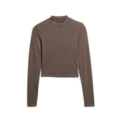 Dames top met lange mouwen en open rug superdry