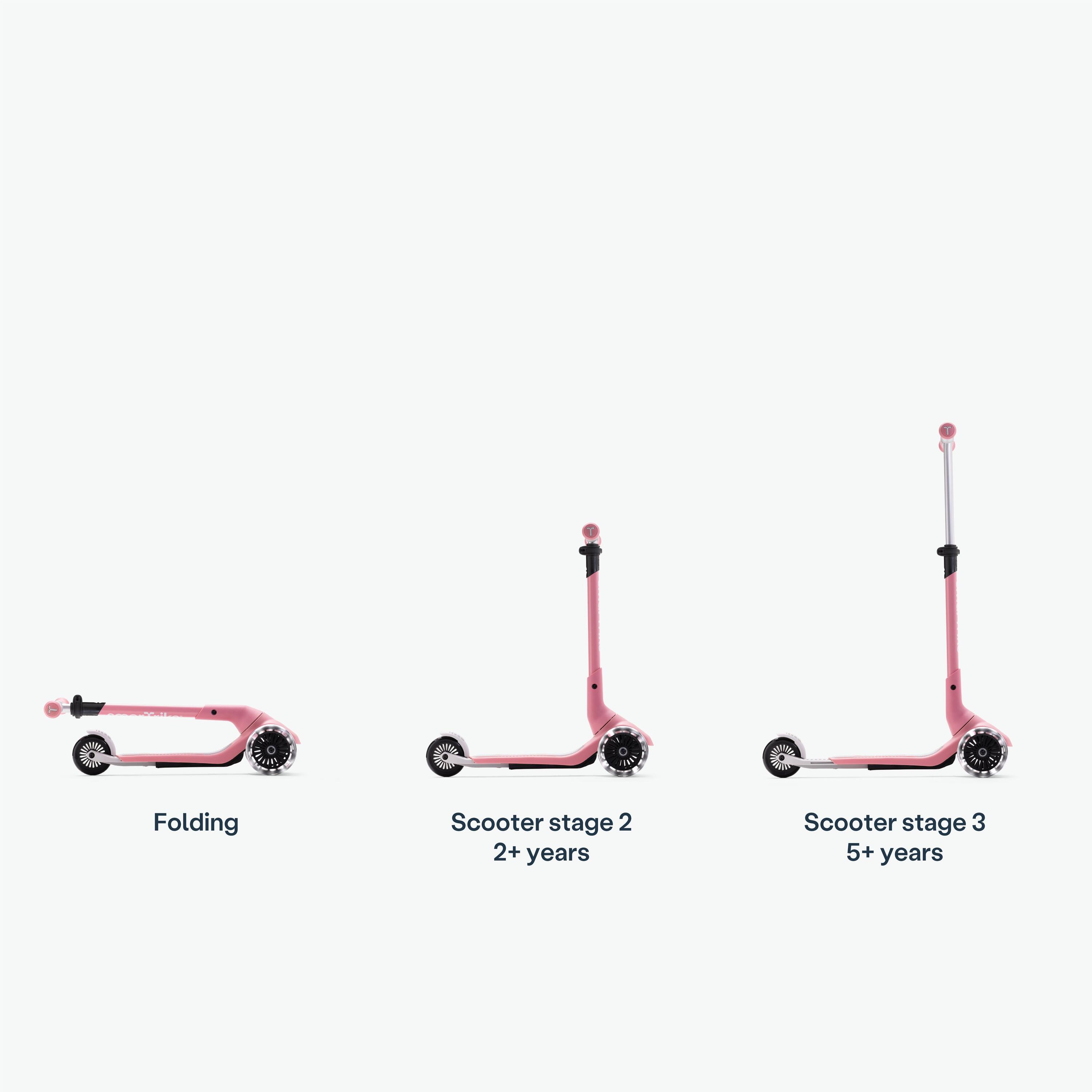 Patinete de 3 ruedas Xtend Mini+ - Rosa 2/6