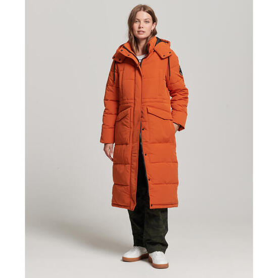 Lange Daunenjacke Damen Superdry Everest