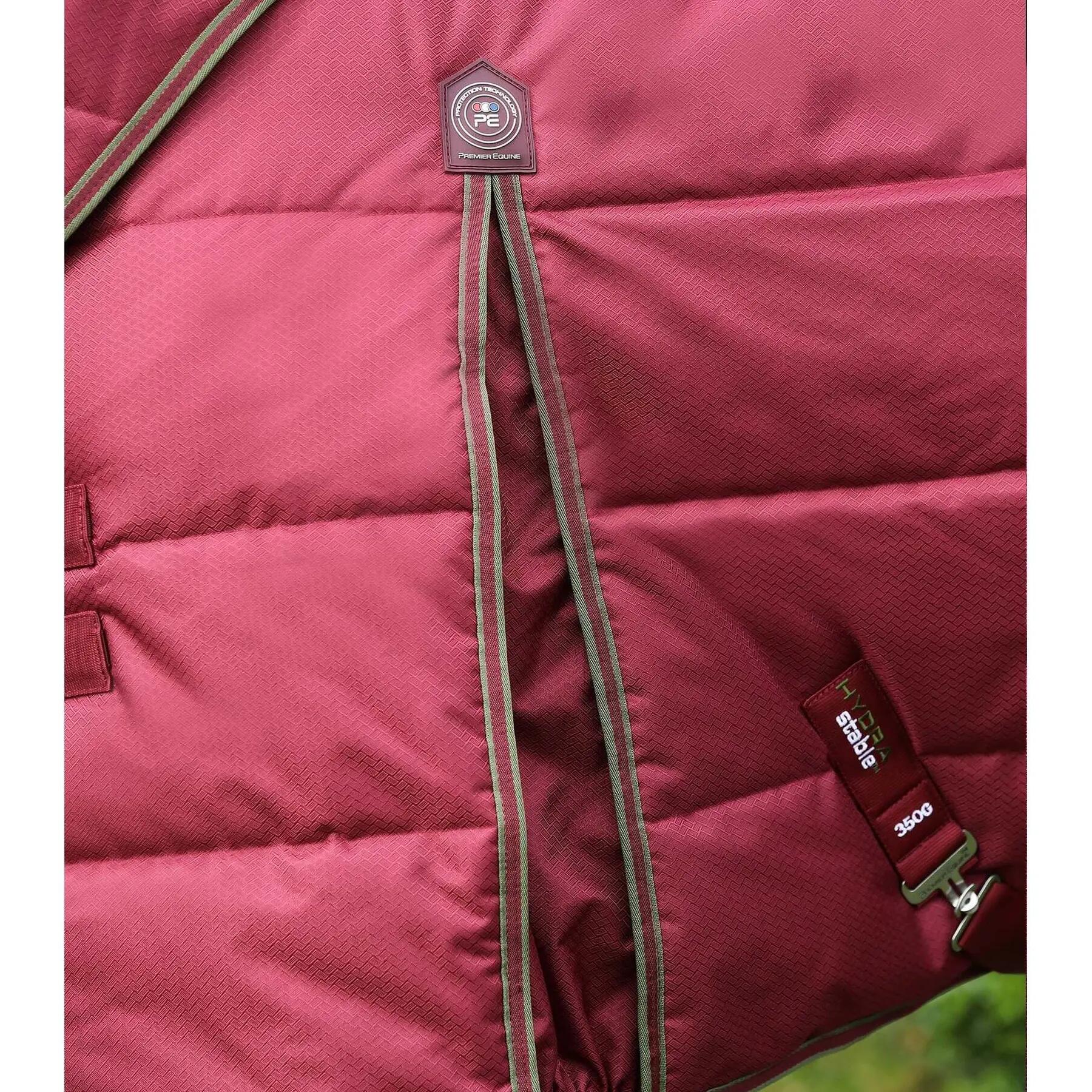 Couverture d'écurie pour cheval avec couvre cou Premier Equine Hydra 350g 3/6