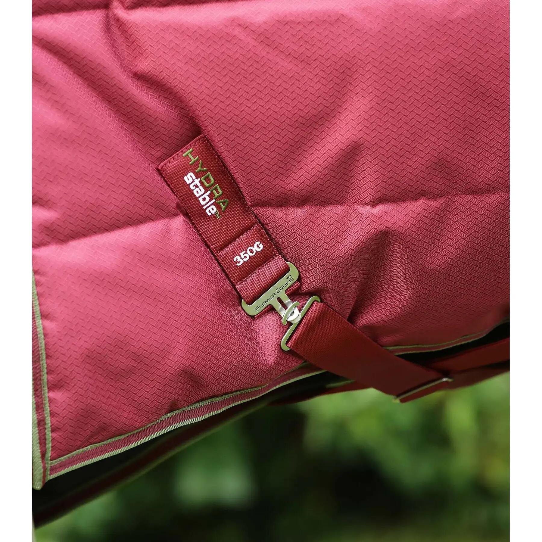 Couverture d'écurie pour cheval avec couvre cou Premier Equine Hydra 350g 5/6