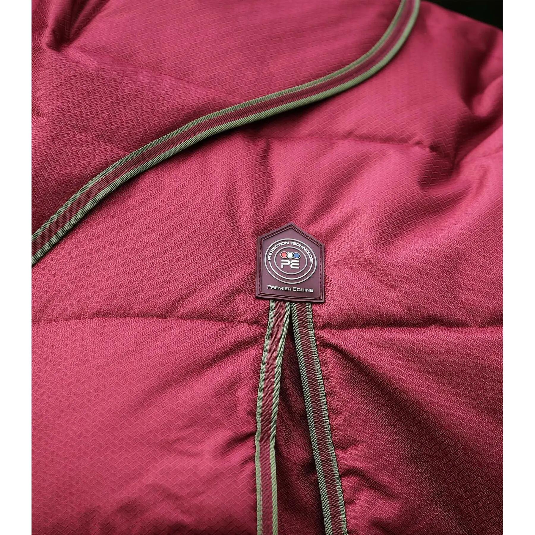 Couverture d'écurie pour cheval avec couvre cou Premier Equine Hydra 350g 4/6