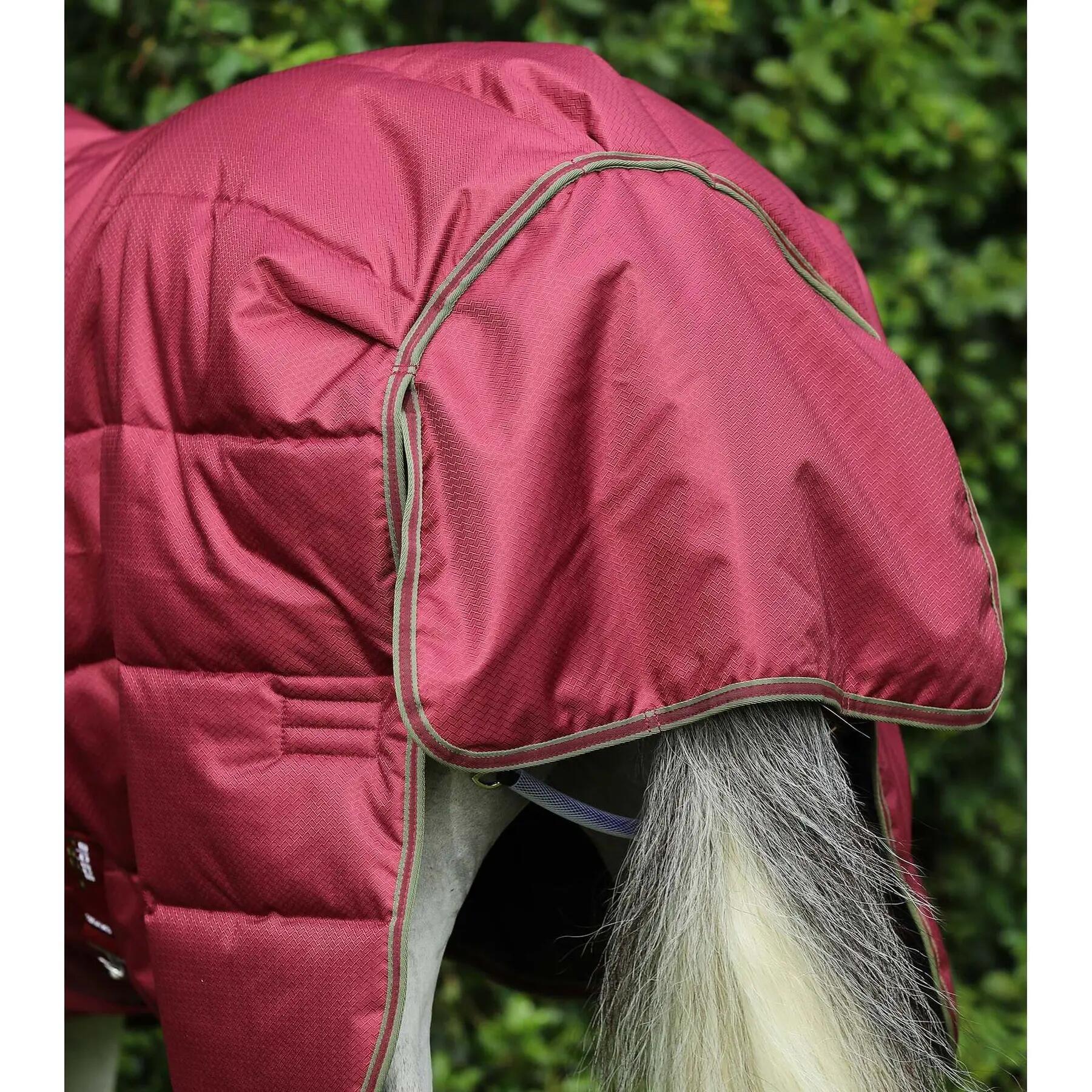 Couverture d'écurie pour cheval avec couvre cou Premier Equine Hydra 350g 6/6