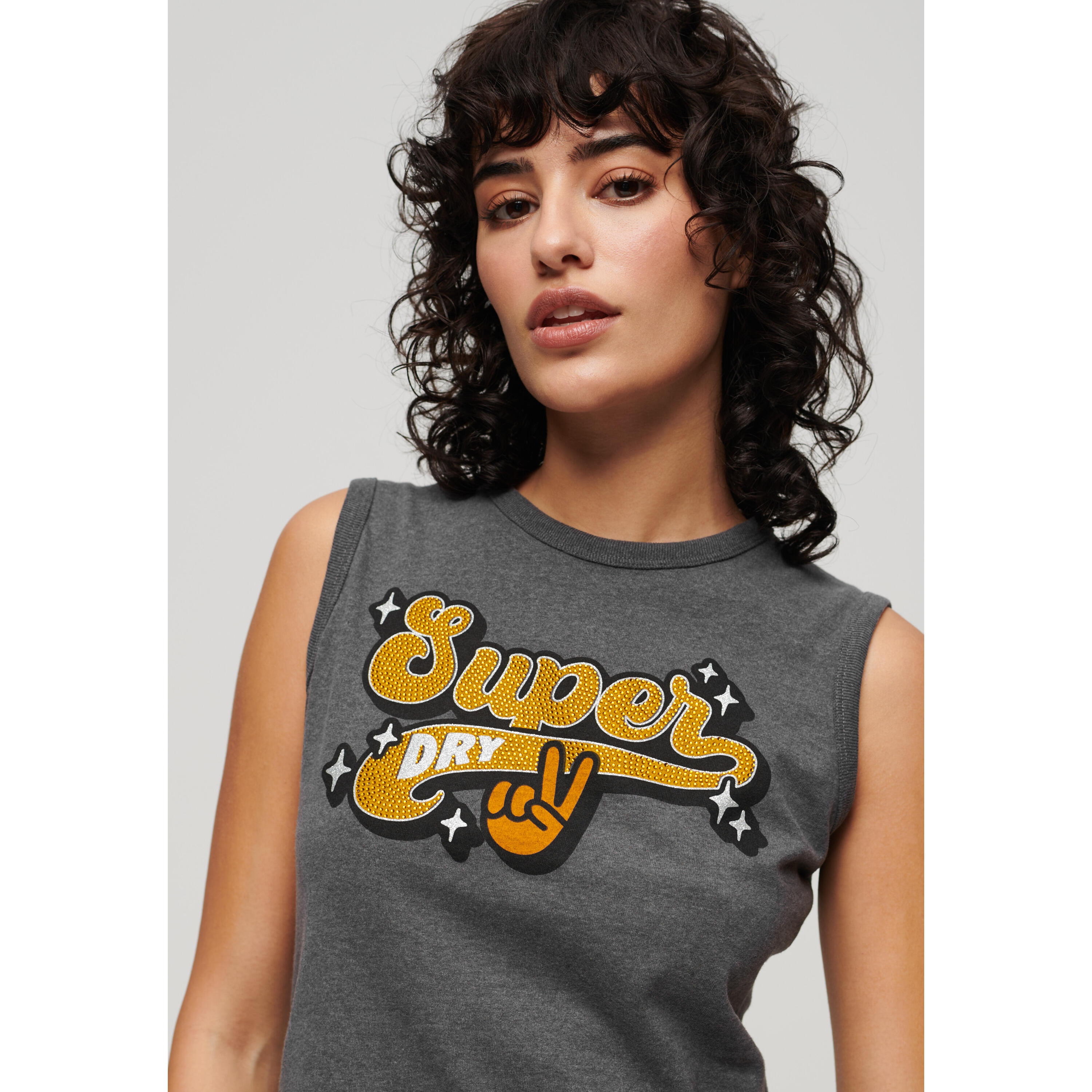 Débardeur slim femme Superdry Retro 4/6