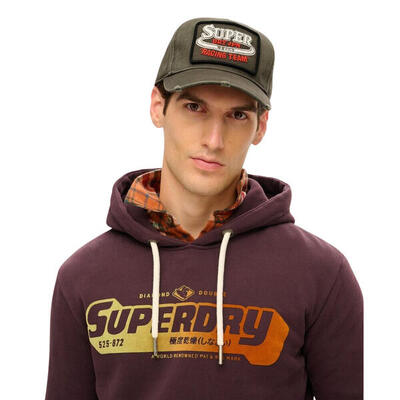 Trucker cap met logo superdry