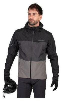 Endura singletrack ii jacket mat zwart