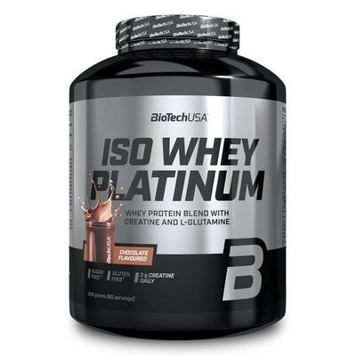 Iso whey platinum - 908 g pistache biotech usa