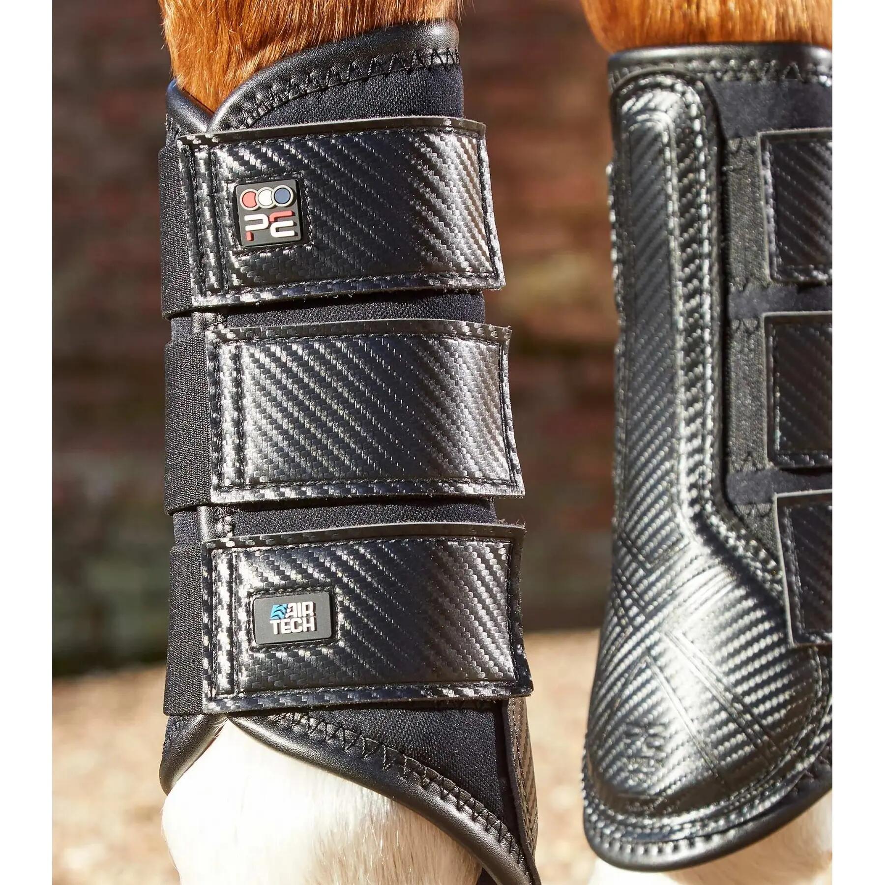 Guêtres pour cheval à verrouillage simple Premier Equine Air-Tech 3/4