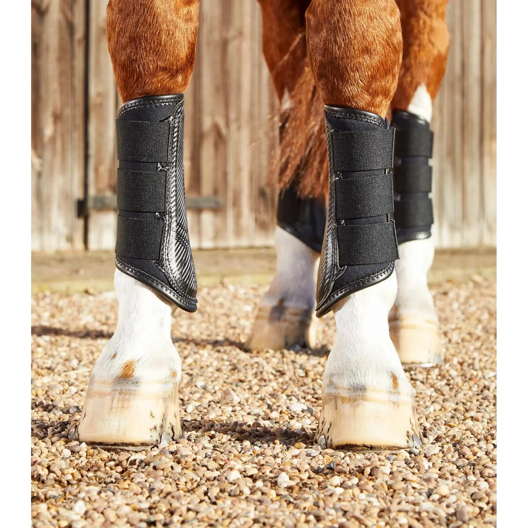 Guêtres pour cheval à verrouillage simple Premier Equine Air-Tech 2/4