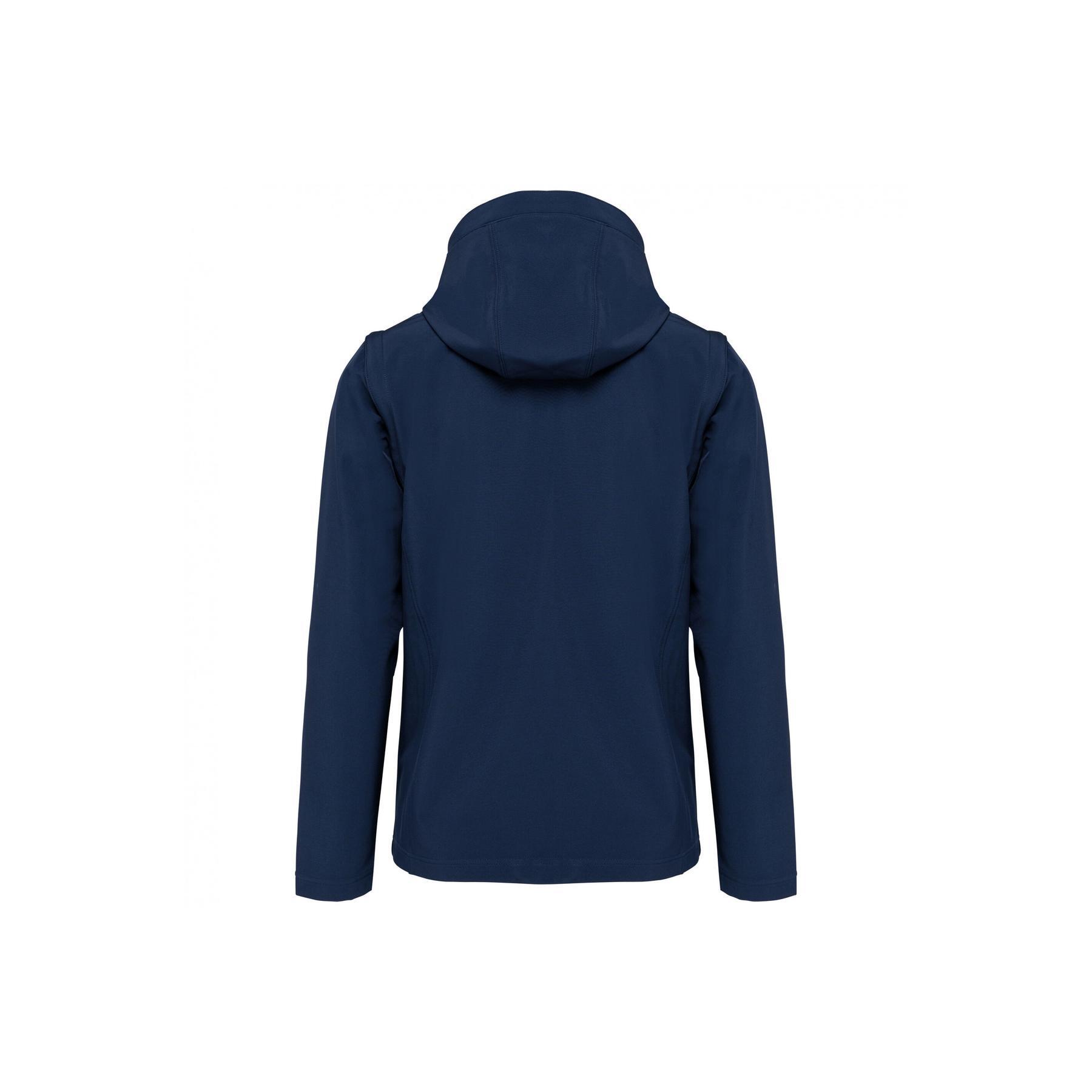 3-laags hoodie met afneembare mouwen Kariban Softshell 2/3