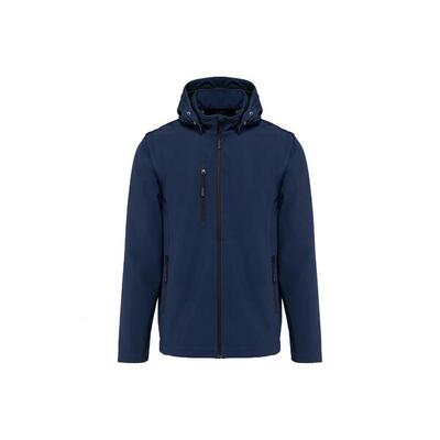 3-laags hoodie met afneembare mouwen kariban softshell