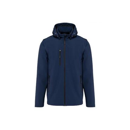 Veste 3 couches à capuche avec manches amovibles Kariban Softshell